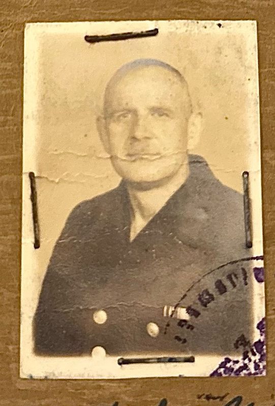 WWII German Kriegsmarine Soldbuch - Matrosen Gef Otto Sadowski - Hafenkommandant Antwerpen - Antwerp 1944 - Image 6