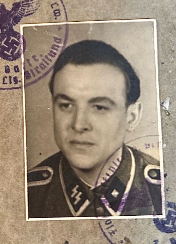 WWII German Waffen SS Grouping - SS-Oberscharführer Johann Paul - SS Flak Abt 3 - Totenkopf - "Meldehund" (Offer Accepted) - Image 7