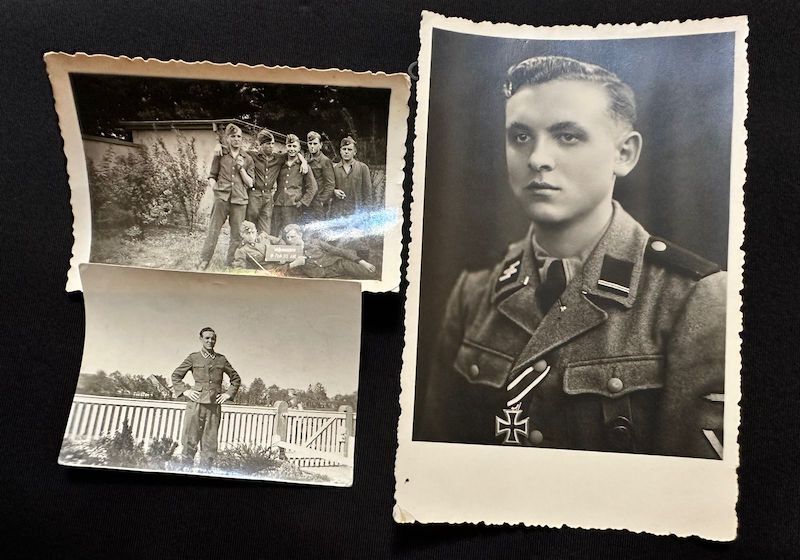 WWII German Waffen SS Grouping - SS-Oberscharführer Johann Paul - SS Flak Abt 3 - Totenkopf - "Meldehund" (Offer Accepted) - Image 12