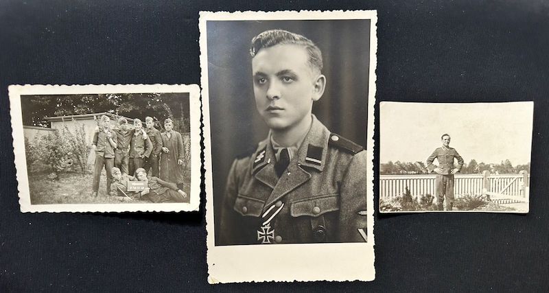 WWII German Waffen SS Grouping - SS-Oberscharführer Johann Paul - SS Flak Abt 3 - Totenkopf - "Meldehund" (Offer Accepted) - Image 14