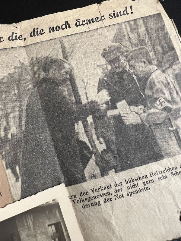 WWII German Wehrmacht Wehrpass - Hitler Youth Leaders Identity Papers - Golden HJ Badge - Leutnant Otto Banse - Gebirgsjäger Regiment 138 - Killed in Action - Image 7