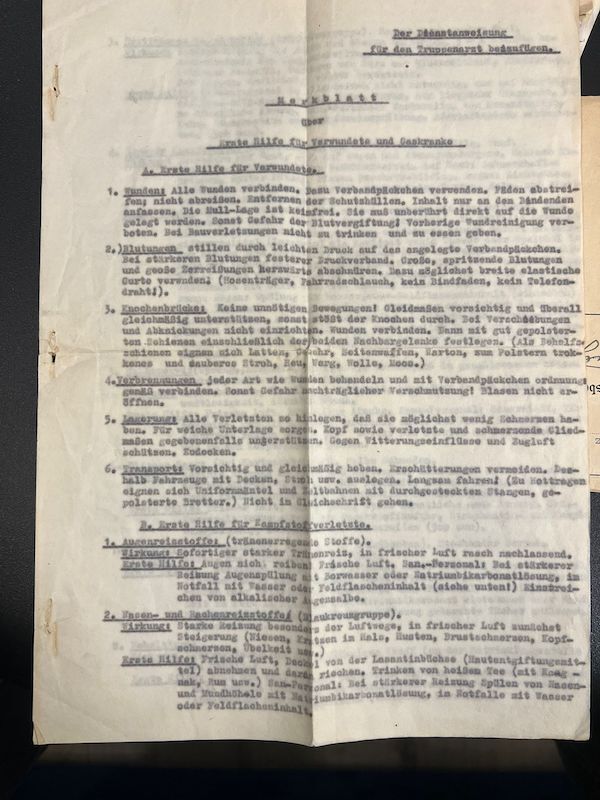 WWII German Wehrmacht Wehrpass - Hitler Youth Leaders Identity Papers - Golden HJ Badge - Leutnant Otto Banse - Gebirgsjäger Regiment 138 - Killed in Action - Image 28