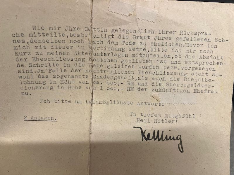 WWII German Wehrmacht Wehrpass - Hitler Youth Leaders Identity Papers - Golden HJ Badge - Leutnant Otto Banse - Gebirgsjäger Regiment 138 - Killed in Action - Image 30