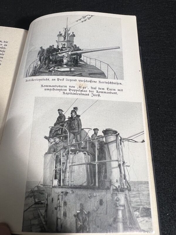 WWII German Book - U-Boots Kommandanten und Kriegsverbrecher - Gifted to Adolf Hitler from Georg Günther von Forstner - Dedicated - Image 5