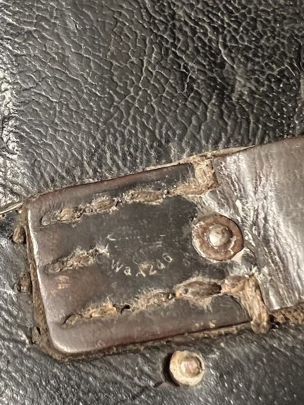 WWII German Army Spade & Cover - Klappspaten - Maker: JHG 1941 - WaA - Original - Image 10