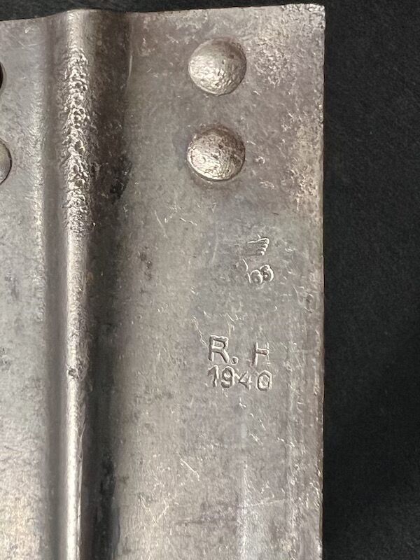 WWII German Army Spade & Cover - Klappspaten - Maker: JHG 1941 - WaA - Original - Image 9