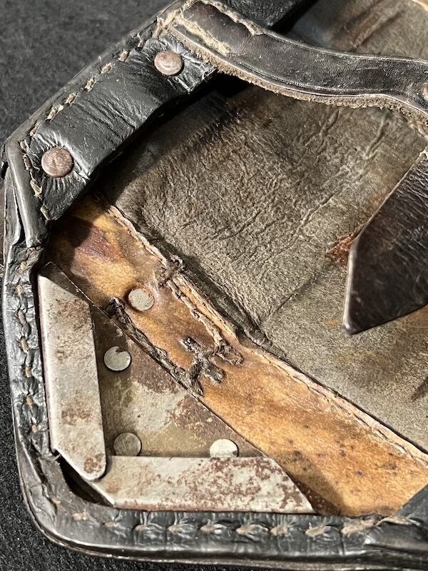 WWII German Army Spade & Cover - Klappspaten - Maker: JHG 1941 - WaA - Original - Image 5