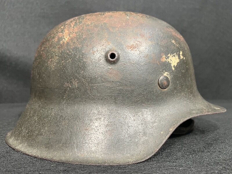 WWII German Army Helmet - M42 - HKP64 - Wehrmacht - Sleeper - US Bring Back Untouched - Complete - Image 12