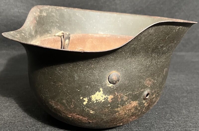 WWII German Army Helmet - M42 - HKP64 - Wehrmacht - Sleeper - US Bring Back Untouched - Complete - Image 9
