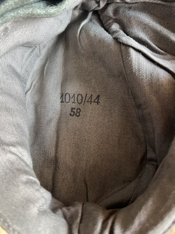 WWII German Waffen SS - M43 Feldmütze - Field Cap - 1010/44 - Dachau 1944 Produced - GI Bring Back 63rd Infantry Division April 1945 Germany ( With COA ) - Rare (Offer Accepted) - Image 7