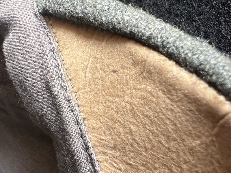 WWII German Waffen SS - M43 Feldmütze - Field Cap - 1010/44 - Dachau 1944 Produced - GI Bring Back 63rd Infantry Division April 1945 Germany ( With COA ) - Rare (Offer Accepted) - Image 8