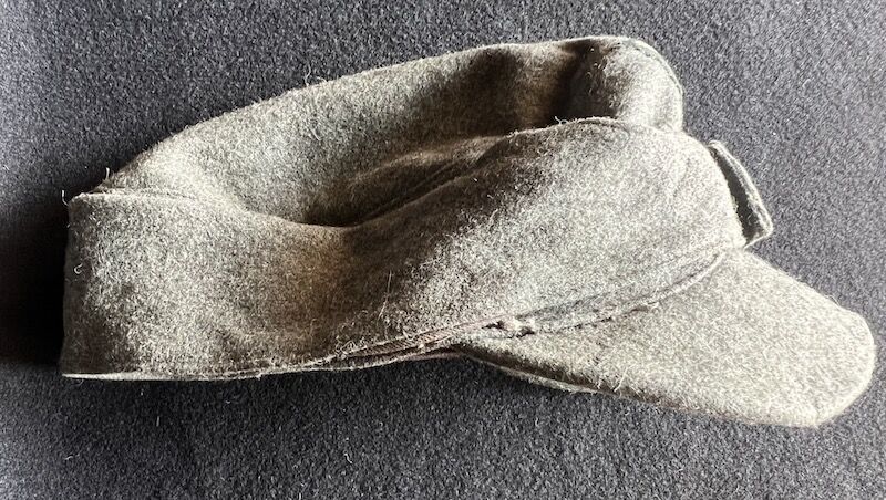 WWII German Waffen SS - M43 Feldmütze - Field Cap - 1010/44 - Dachau 1944 Produced - GI Bring Back 63rd Infantry Division April 1945 Germany ( With COA ) - Rare (Offer Accepted) - Image 28