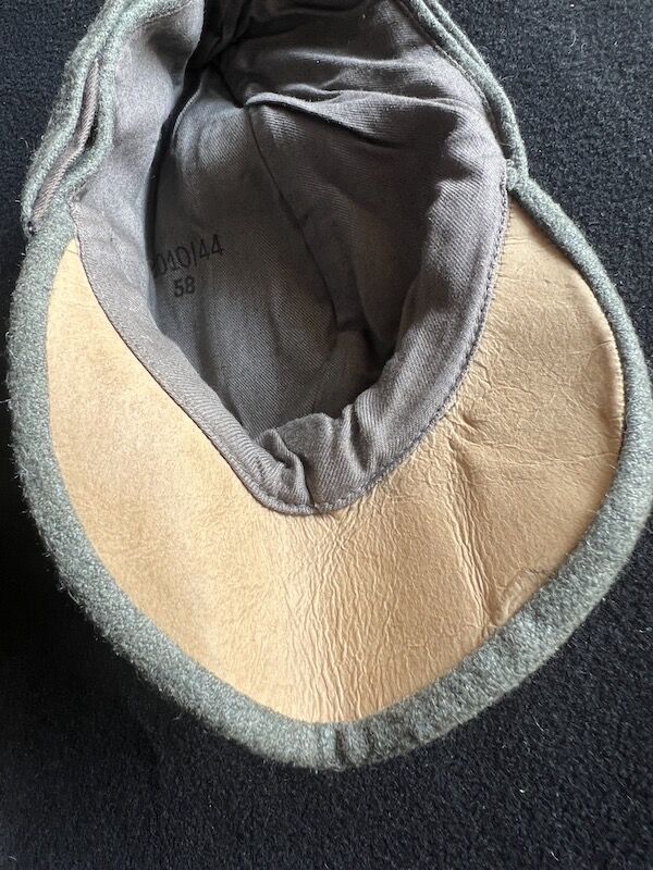 WWII German Waffen SS - M43 Feldmütze - Field Cap - 1010/44 - Dachau 1944 Produced - GI Bring Back 63rd Infantry Division April 1945 Germany ( With COA ) - Rare (Offer Accepted) - Image 29