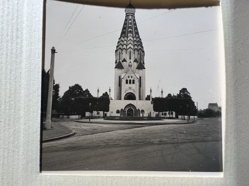 WWII German Min Photo Album Leipzig KDF Wagen Volkswagen Beetle Art Museums Streets with Flags - Image 21
