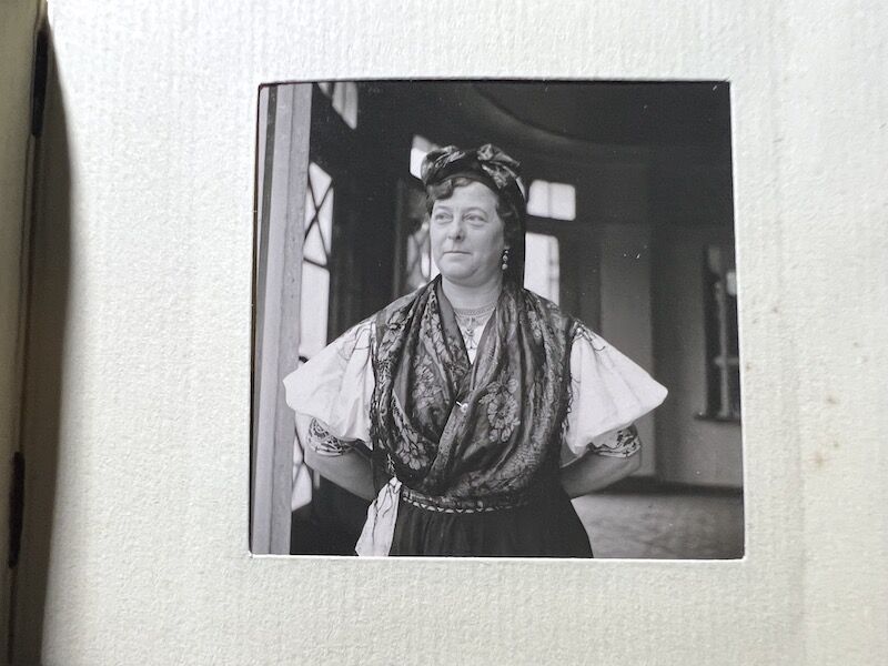 WWII German Min Photo Album Leipzig KDF Wagen Volkswagen Beetle Art Museums Streets with Flags - Image 30