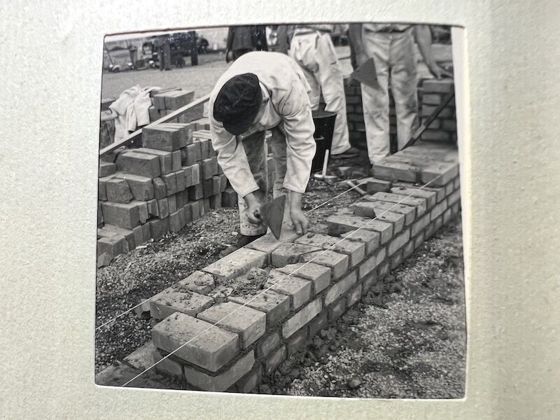 WWII German Min Photo Album Leipzig KDF Wagen Volkswagen Beetle Art Museums Streets with Flags - Image 47