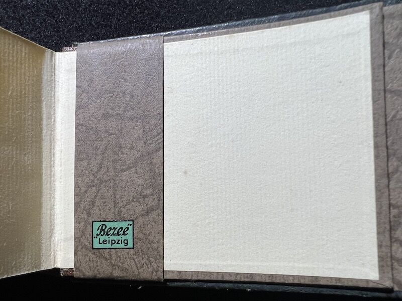 WWII German Min Photo Album Leipzig KDF Wagen Volkswagen Beetle Art Museums Streets with Flags - Image 52