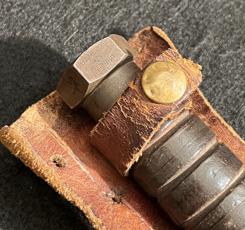 Vietnam War Ear Original US Camillus "1969" Pilots / Aircrew Survival Knife - Rare - Image 3