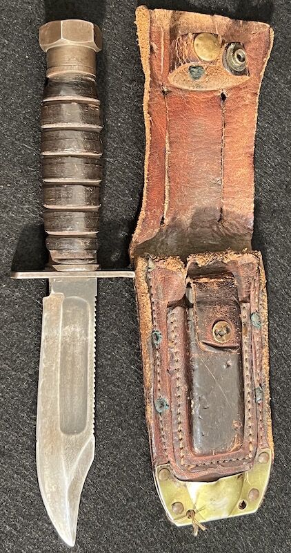 Vietnam War Ear Original US Camillus "1969" Pilots / Aircrew Survival Knife - Rare - Image 4