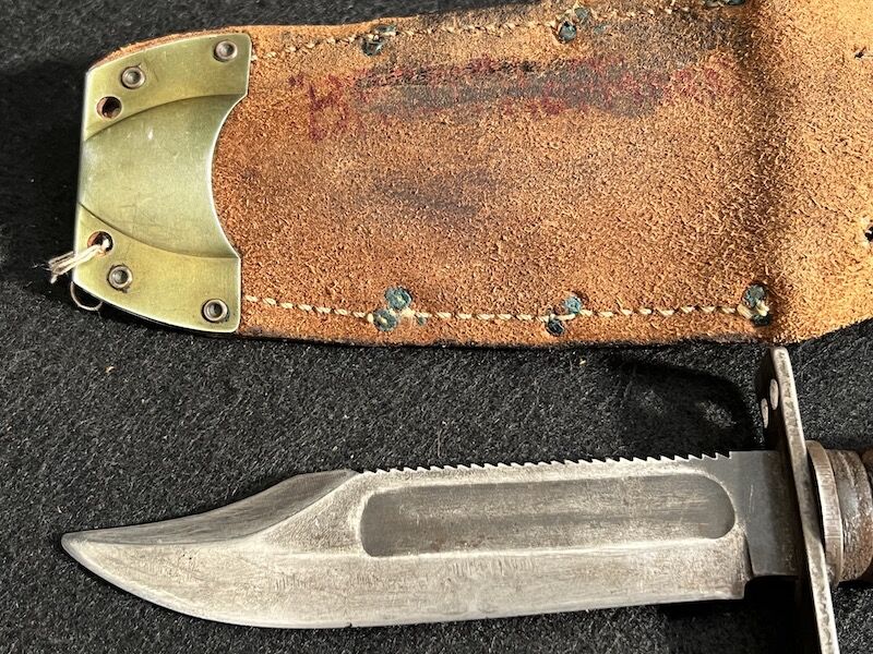 Vietnam War Ear Original US Camillus "1969" Pilots / Aircrew Survival Knife - Rare - Image 6