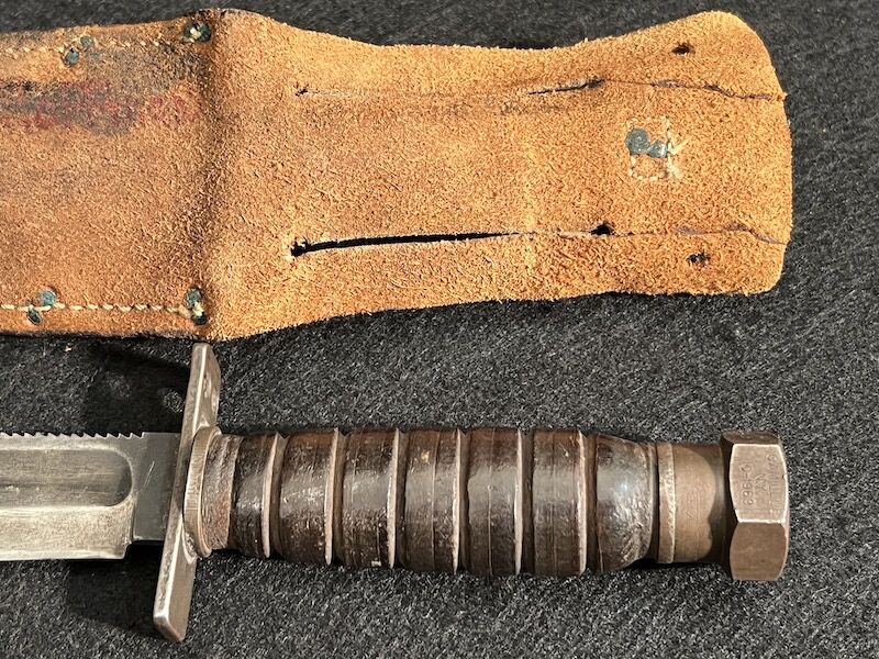 Vietnam War Ear Original US Camillus "1969" Pilots / Aircrew Survival Knife - Rare - Image 7