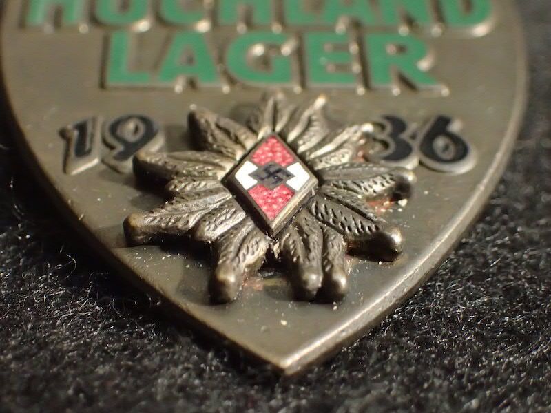 WWII German Hitler Youth Hochland Larger 1936 - A.Berger Garmisch - Image 3