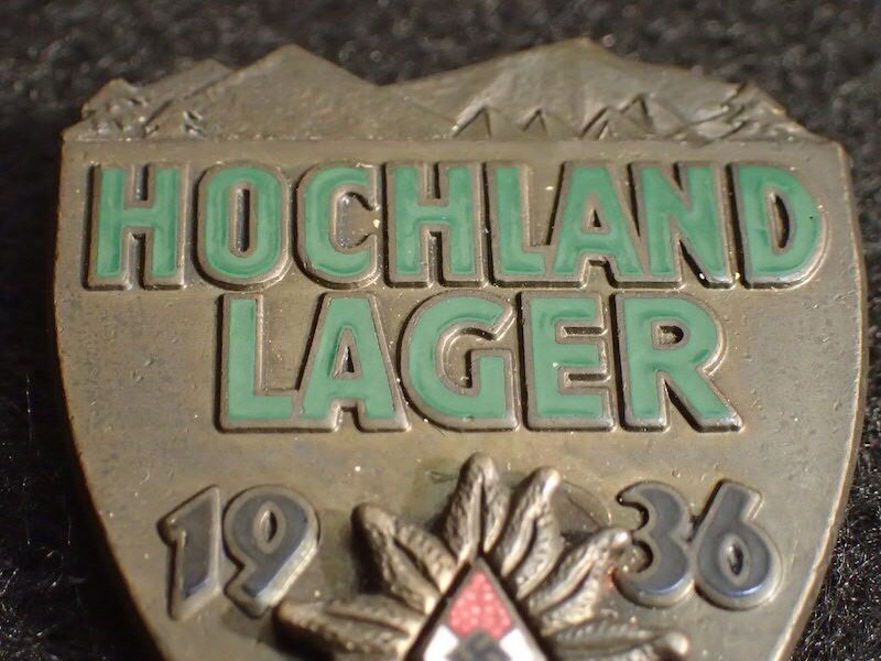WWII German Hitler Youth Hochland Larger 1936 - A.Berger Garmisch - Image 4