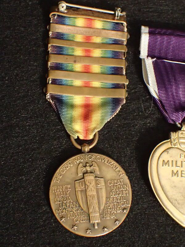 WWI US Army AEF Grouping - Private Thomas J Kennedy - 26 Division - 2nd Infantry Mass (104th Infantry) - Purple Heart - Aisne Marne- St Mihiel - Meuse Argonne - Image 8