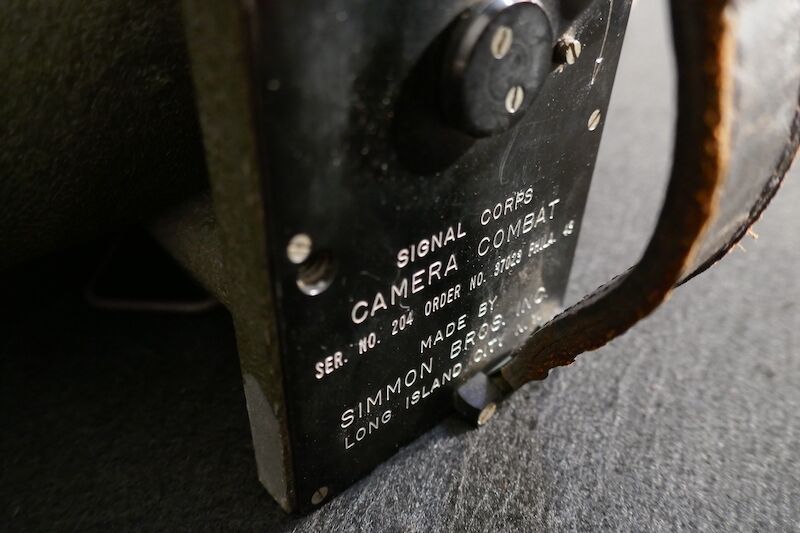 WWII US Army Signal Corps Combat Camera - Simmon PH-501/PF - Around 250 Made - Exceedingly Rare - Image 12
