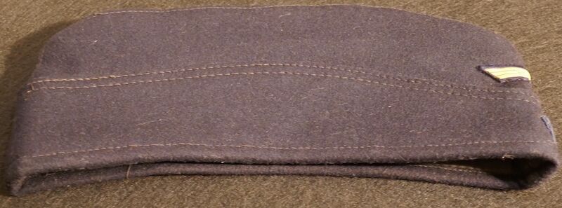 WWII German Navy - Kriegsmarine M40 - Side Cap - Formed Issued - Size 57 - Original Paris Made (Offer Accepted) - Image 9