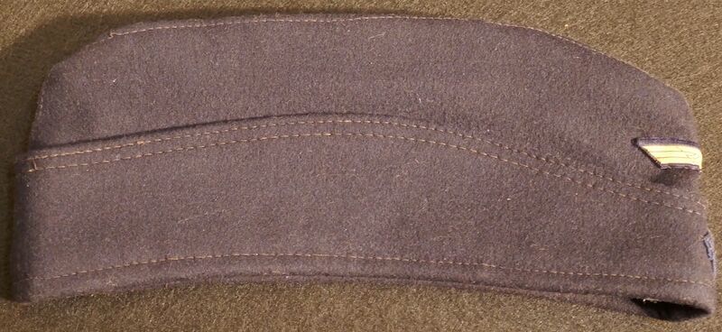 WWII German Navy - Kriegsmarine M40 - Side Cap - Formed Issued - Size 57 - Original Paris Made (Offer Accepted) - Image 10