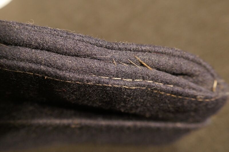 WWII German Navy - Kriegsmarine M40 - Side Cap - Formed Issued - Size 57 - Original Paris Made (Offer Accepted) - Image 16