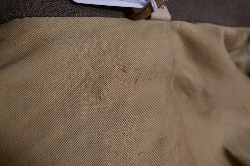 WWII US Army Uniform - 4th Armoured Combat Medic - Tunic - Trousers - Side Cap - Laundry Number - France 1944 / Ardennes 1944 - Image 27