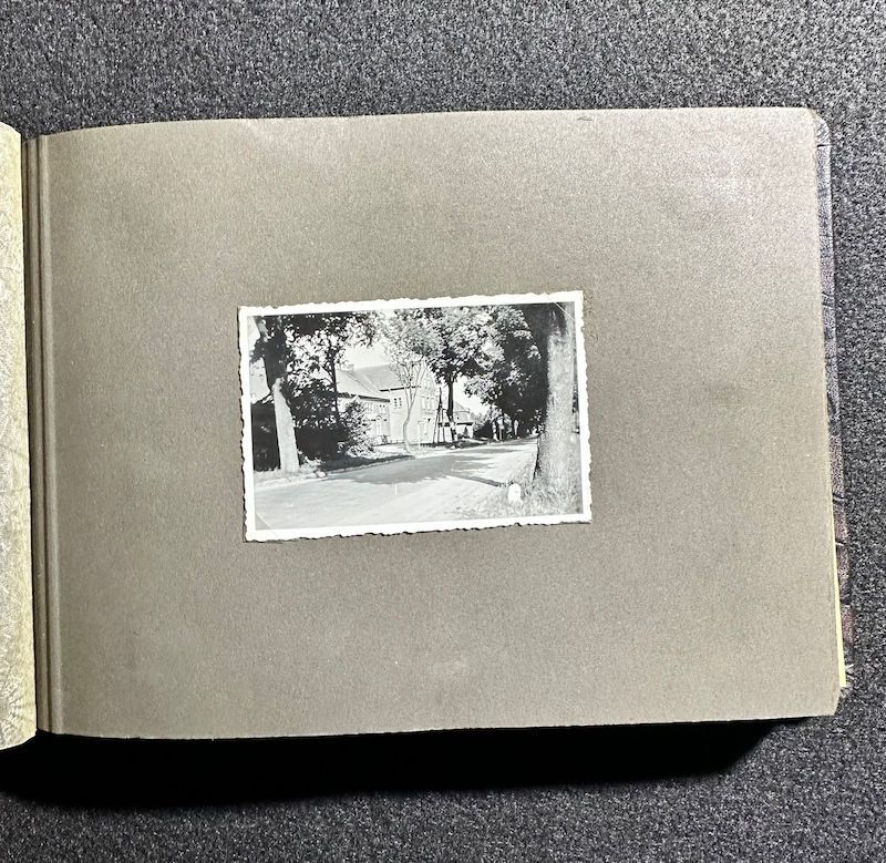 WWII German R.A.D Photo Album - Abteilung 2/20 Rosenberg West Prussia - Ship Robert Ley - Bismarck - Artillerie Regiment 23 Potsdam-Nedlitz - Anti Aircraft Mg34 - Captured Helmets - STUG III - Russian Front - Image 14