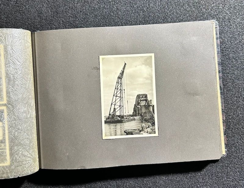 WWII German R.A.D Photo Album - Abteilung 2/20 Rosenberg West Prussia - Ship Robert Ley - Bismarck - Artillerie Regiment 23 Potsdam-Nedlitz - Anti Aircraft Mg34 - Captured Helmets - STUG III - Russian Front - Image 28