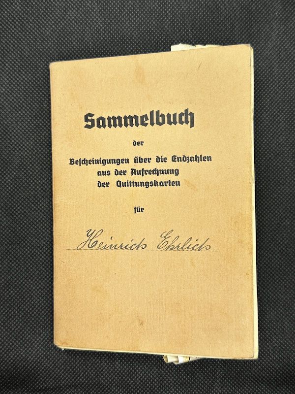 WWII German Army Wehrmacht Soldbuch Set - Wachtmeister Ehrlich - Italy & Slovenia - Gebirgsjäger Artillerie Regiment 1088 - Division 188 - Partisan Action - Hidden Award - Image 9