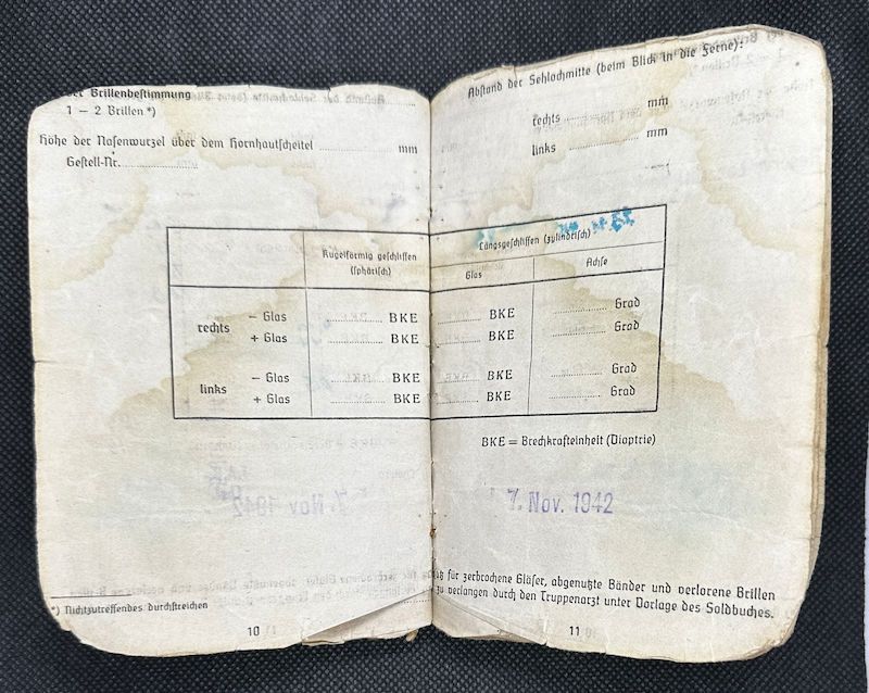 WWII German Army Wehrmacht Soldbuch Set - Wachtmeister Ehrlich - Italy & Slovenia - Gebirgsjäger Artillerie Regiment 1088 - Division 188 - Partisan Action - Hidden Award - Image 14