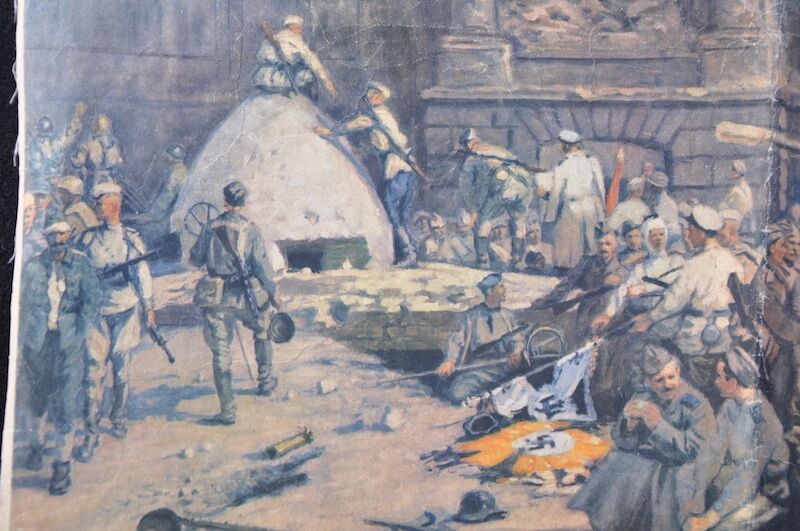 WWII Soviet Army at the Reichstag Berlin 1945 - Poster - Image 10