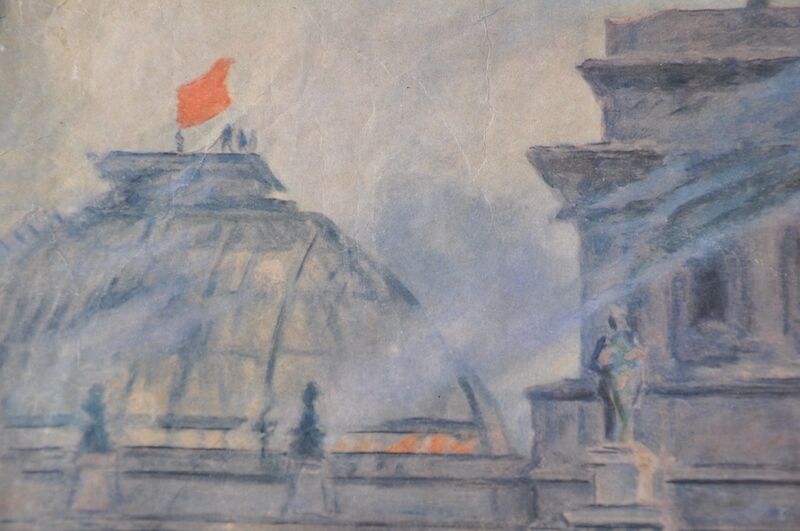 WWII Soviet Army at the Reichstag Berlin 1945 - Poster - Image 11