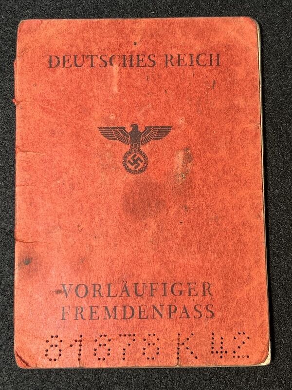 WWII German Identity Papers - Foreigner in the Third Reich - Jankowski - Original - Image 2