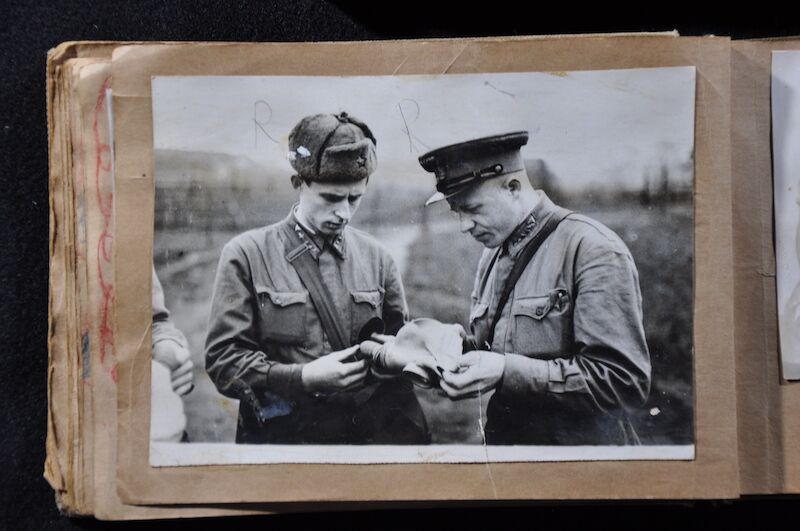 Original WWII Soviet Pilots Photo Albums - Epic Photos of Berlin in Ruins April 1945! - Ultra Rare - Image 30