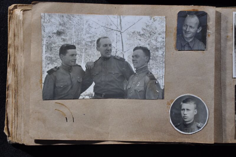 Original WWII Soviet Pilots Photo Albums - Epic Photos of Berlin in Ruins April 1945! - Ultra Rare - Image 46