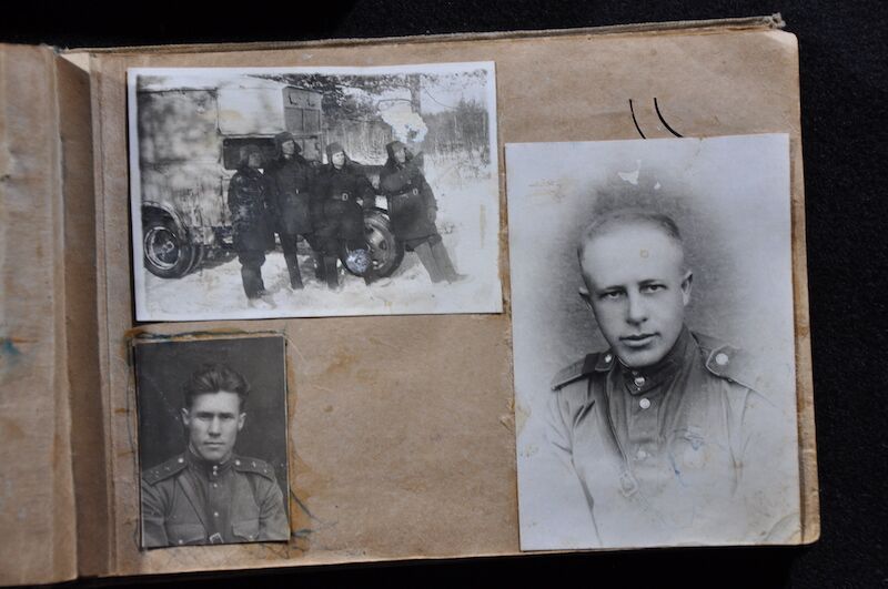 Original WWII Soviet Pilots Photo Albums - Epic Photos of Berlin in Ruins April 1945! - Ultra Rare - Image 48