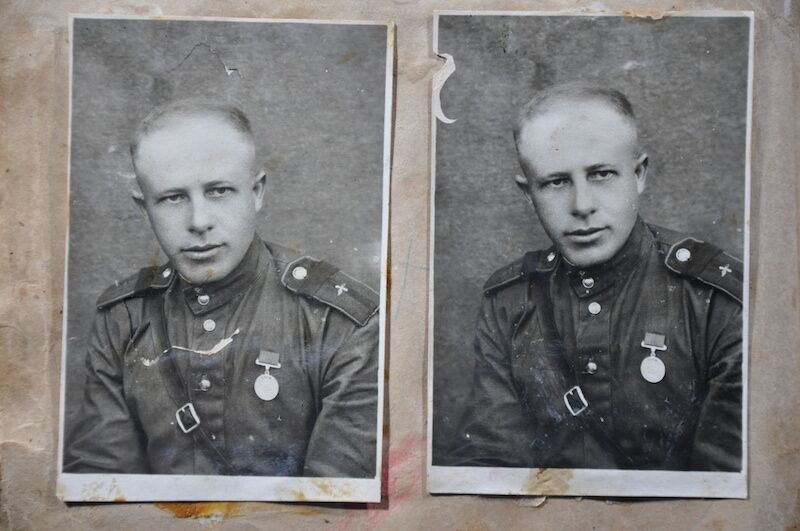 Original WWII Soviet Pilots Photo Albums - Epic Photos of Berlin in Ruins April 1945! - Ultra Rare - Image 76