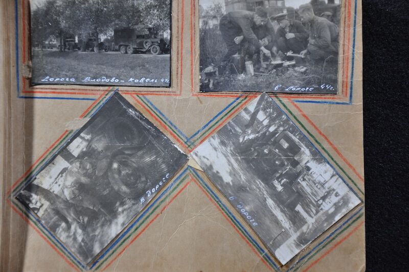 Original WWII Soviet Pilots Photo Albums - Epic Photos of Berlin in Ruins April 1945! - Ultra Rare - Image 84