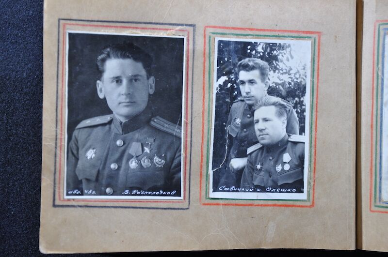 Original WWII Soviet Pilots Photo Albums - Epic Photos of Berlin in Ruins April 1945! - Ultra Rare - Image 97