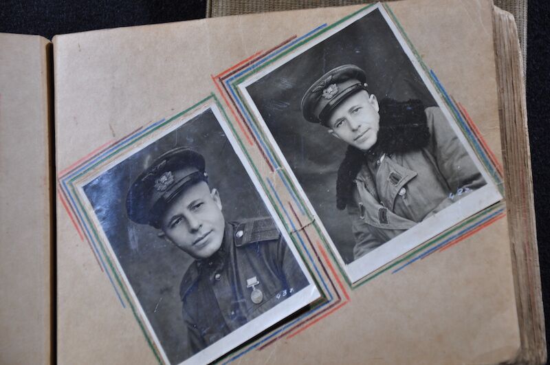 Original WWII Soviet Pilots Photo Albums - Epic Photos of Berlin in Ruins April 1945! - Ultra Rare - Image 106