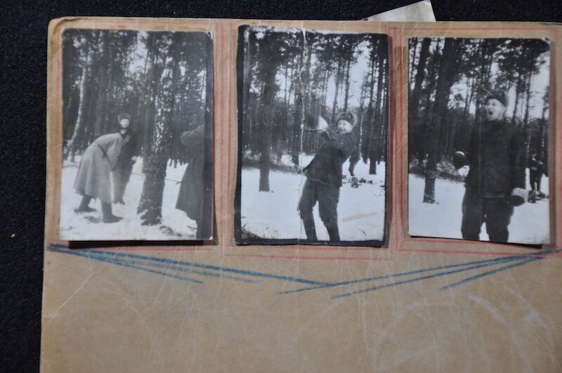 Original WWII Soviet Pilots Photo Albums - Epic Photos of Berlin in Ruins April 1945! - Ultra Rare - Image 126