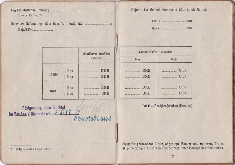 WWII German Wehrmacht Soldbuch ID - Gefreiter Rudolf Eicher - Einweisungs Abteilung 1008 - West Wall Medal - Minty Soldbuch! - Image 10