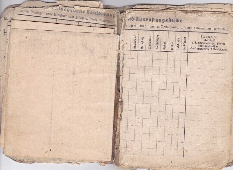 WWII German Waffen-SS Soldbuch ID - SS Rottenführer Josef Tischer - SS Panzer Artillerie Regiment " Das Reich " - SS Artillerie Regiment 54 - Nederland - Kurland 1944 - SS Artillerie Regiment 23 - Oder / Halbe 1945 - POW - Rare unit! - Image 9